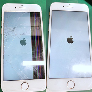 iPhone8の液晶故障修理